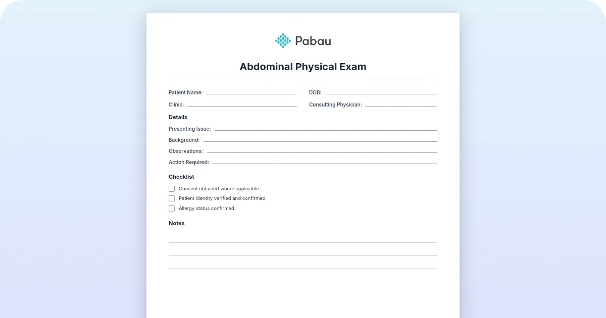 Lab Inventory Management Pdf Abdominal physical exam - Free PDF Download | Pabau