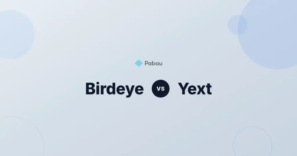 Birdeye Vs Yext