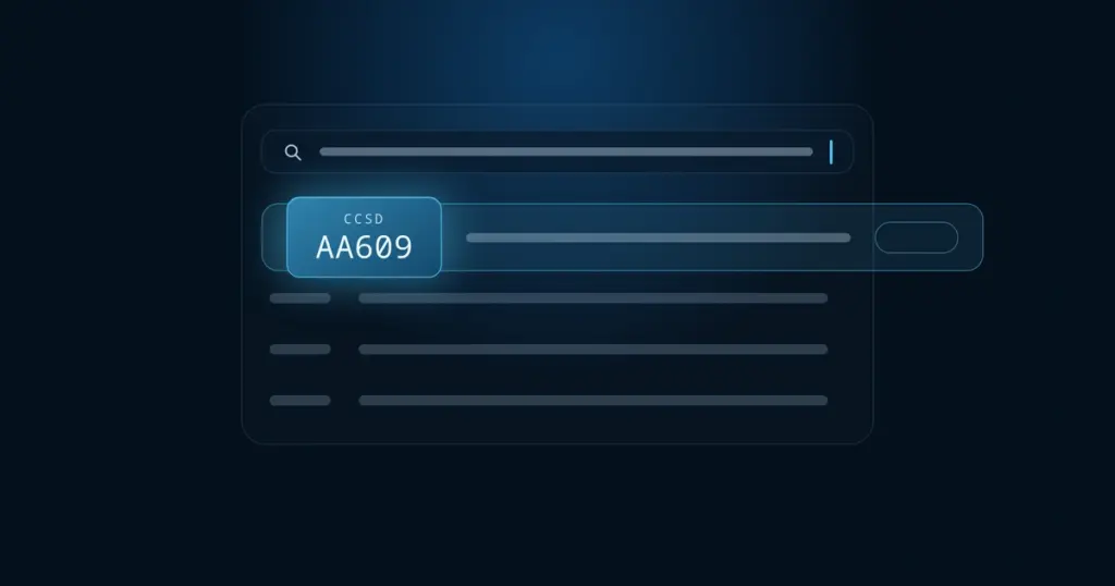 Ccsd Code Aa609
