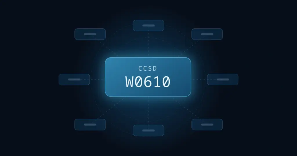 CCSD Code W0610