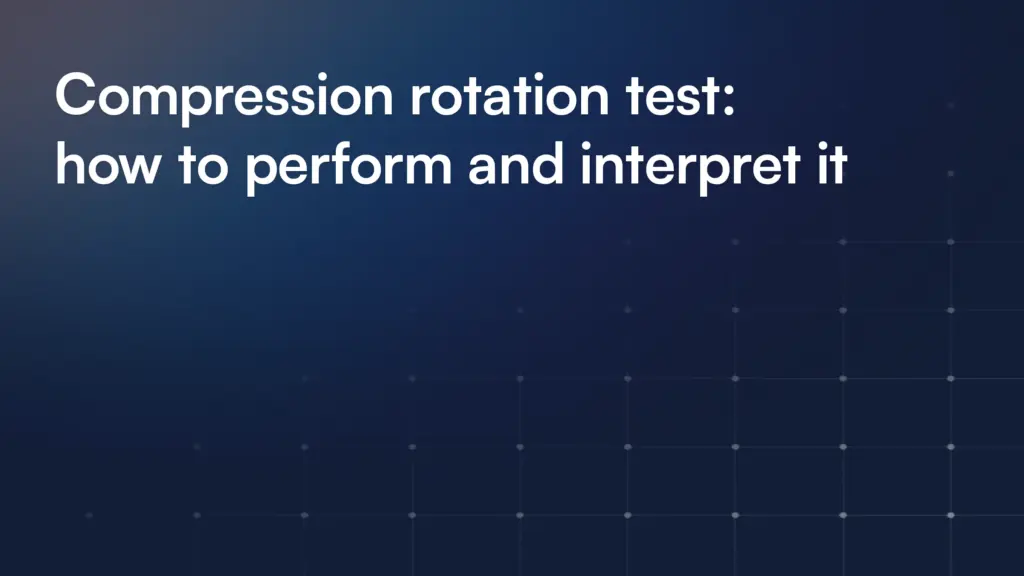 Compression rotation test: how to perform and interpret it