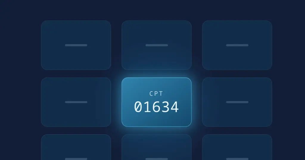 CPT Code 01634