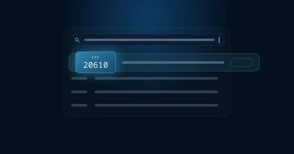 CPT Code 20610