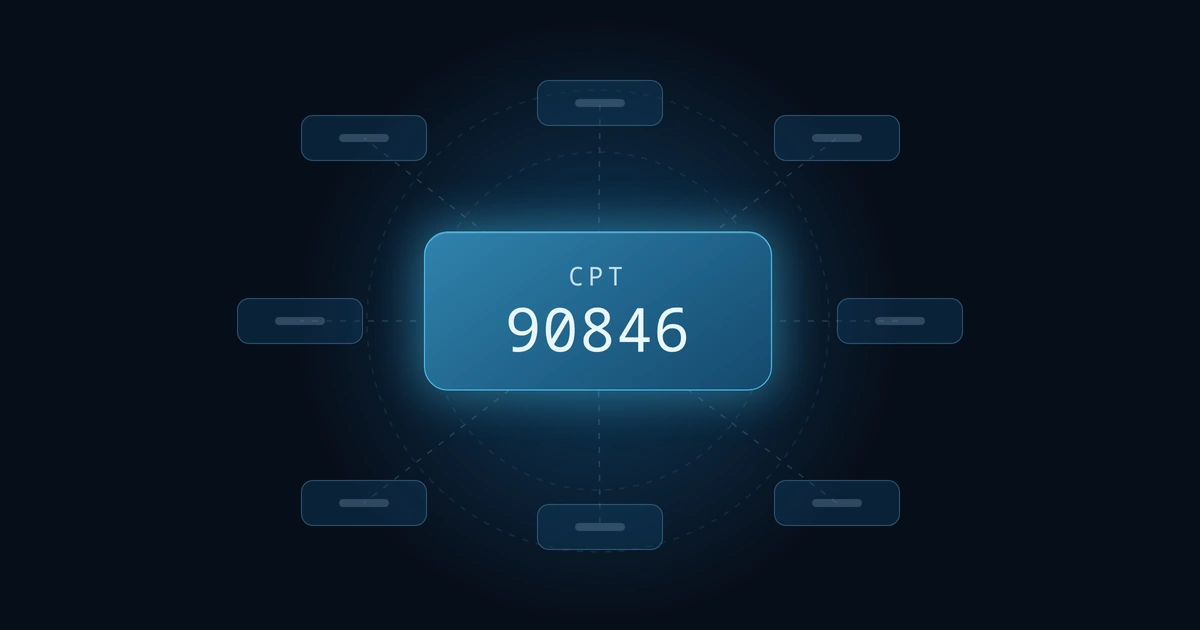 CPT code 90846: descriptor, 26-minute rule and reimbursement | Pabau
