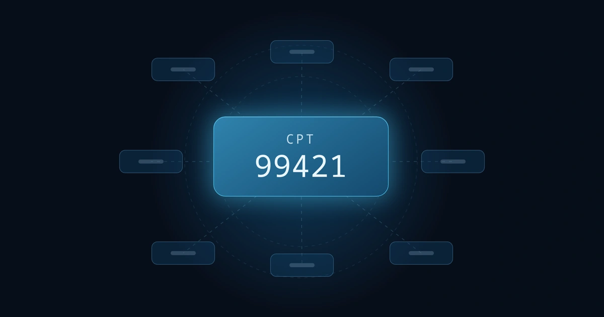 CPT code 99421: Online digital E/M billing and 2026 rates | Pabau