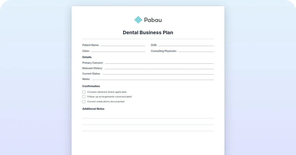 Lab Inventory Management Pdf Dental business plan template: What it costs in 2026 - Free PDF ...