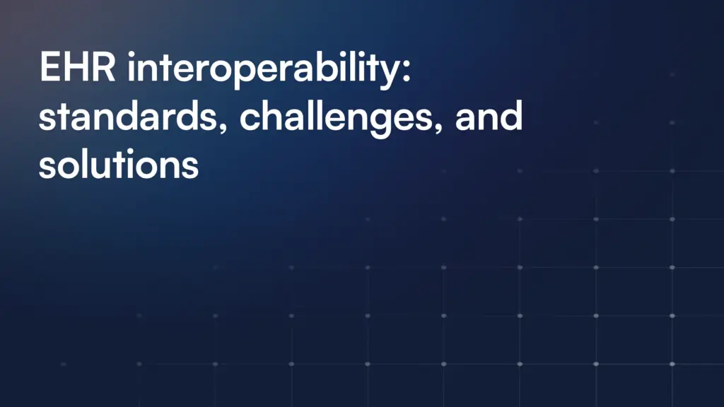 EHR interoperability: standards, challenges, and solutions