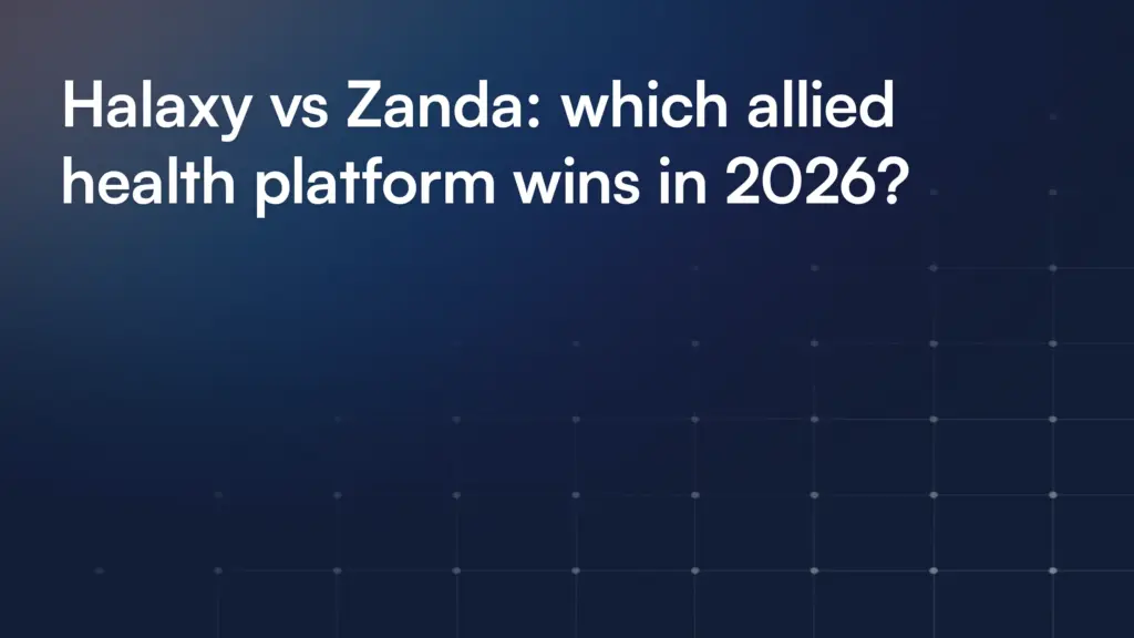 Halaxy vs Zanda: which allied health platform wins in 2026?