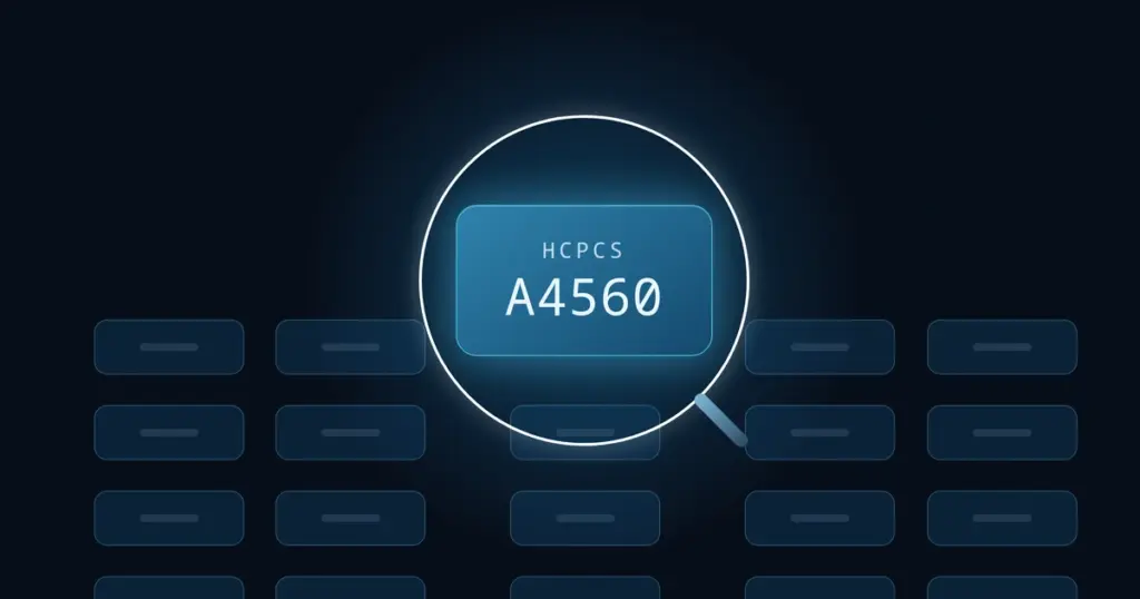 HCPCS Code A4560