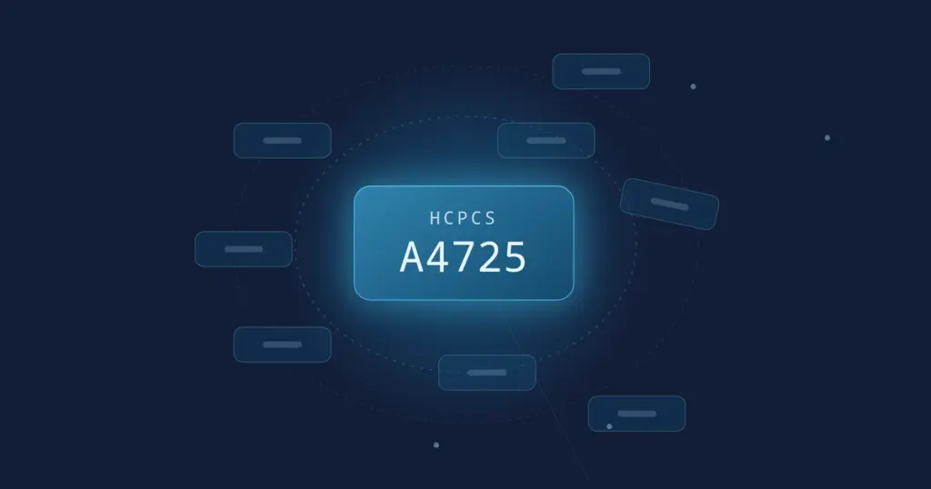 HCPCS Code A4725
