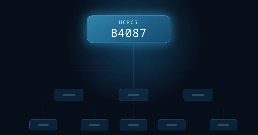 HCPCS Code B4087