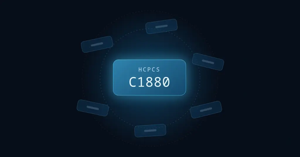 HCPCS Code C1880
