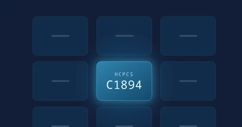 HCPCS Code C1894