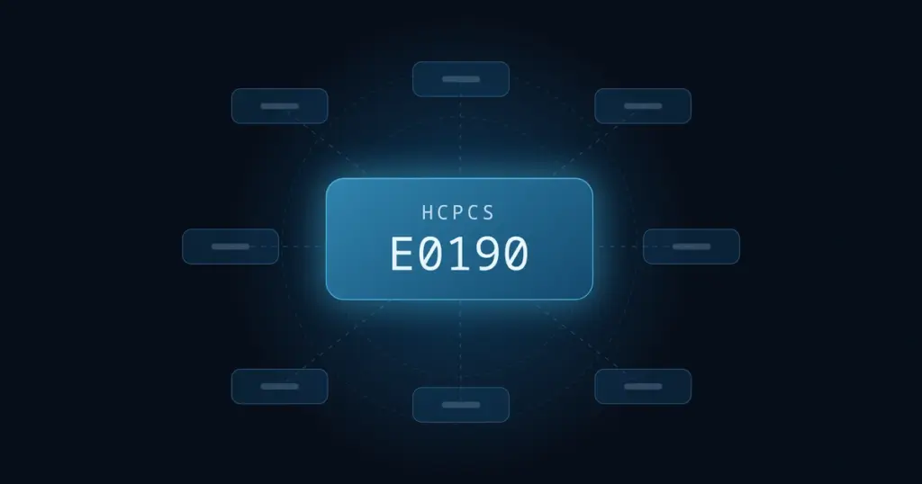 HCPCS Code E0190