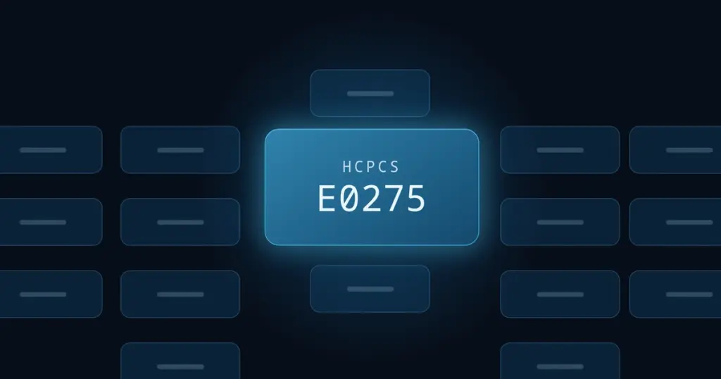 HCPCS Code E0275