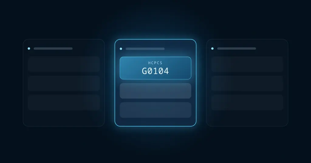 HCPCS Code G0104