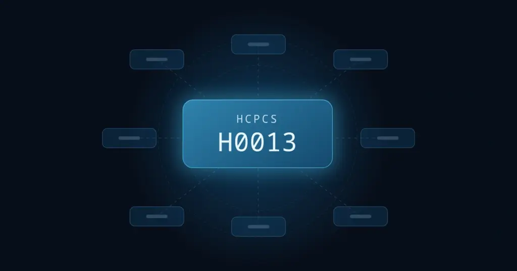 HCPCS Code H0013