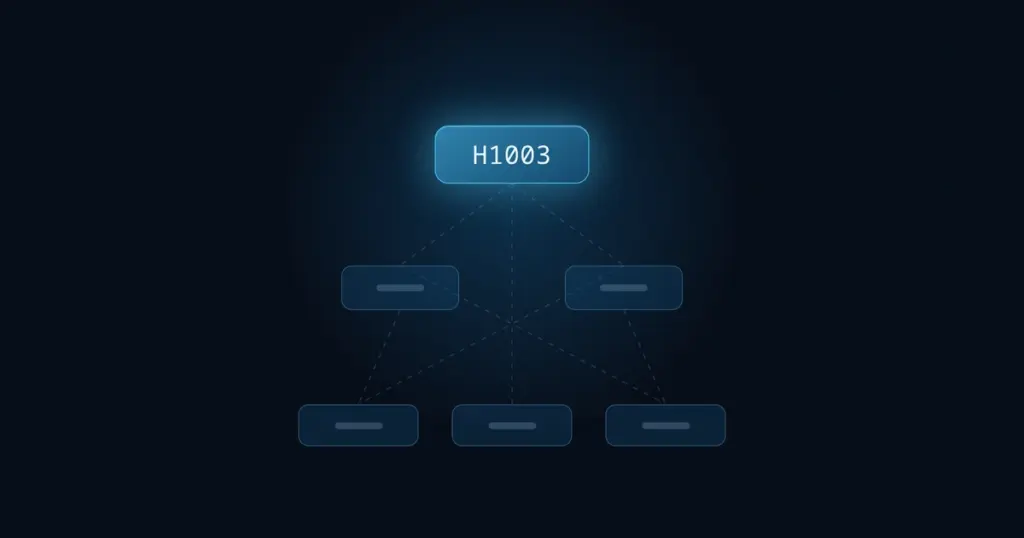HCPCS Code H1003