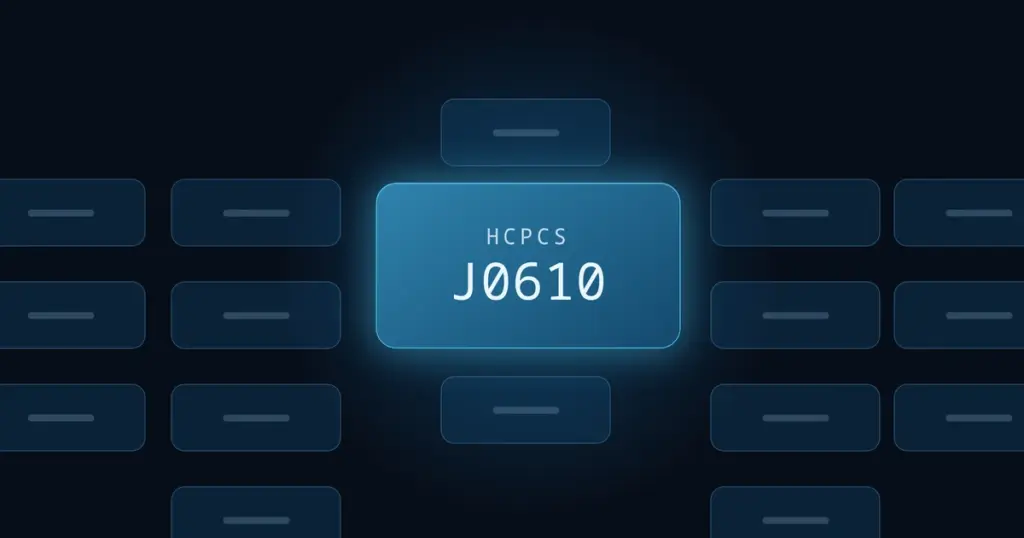 HCPCS Code J0610