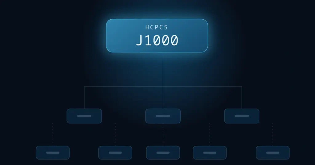 HCPCS Code J1000