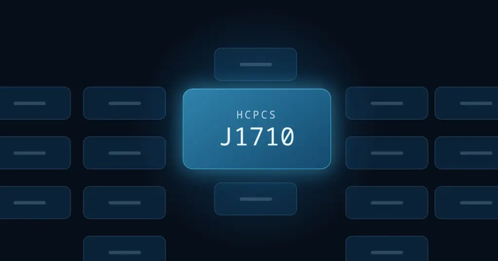 HCPCS Code J1710