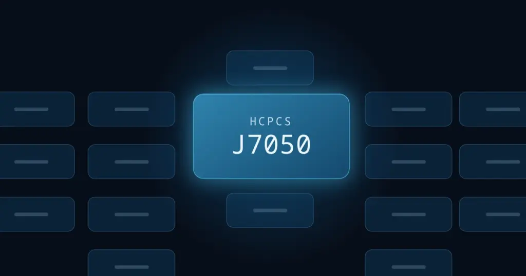 HCPCS Code J7050