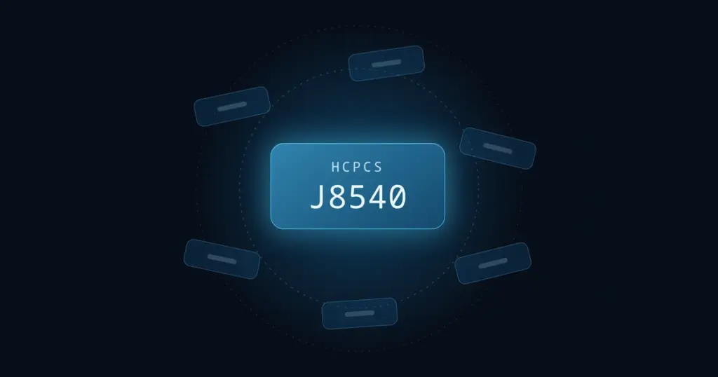 HCPCS Code J8540