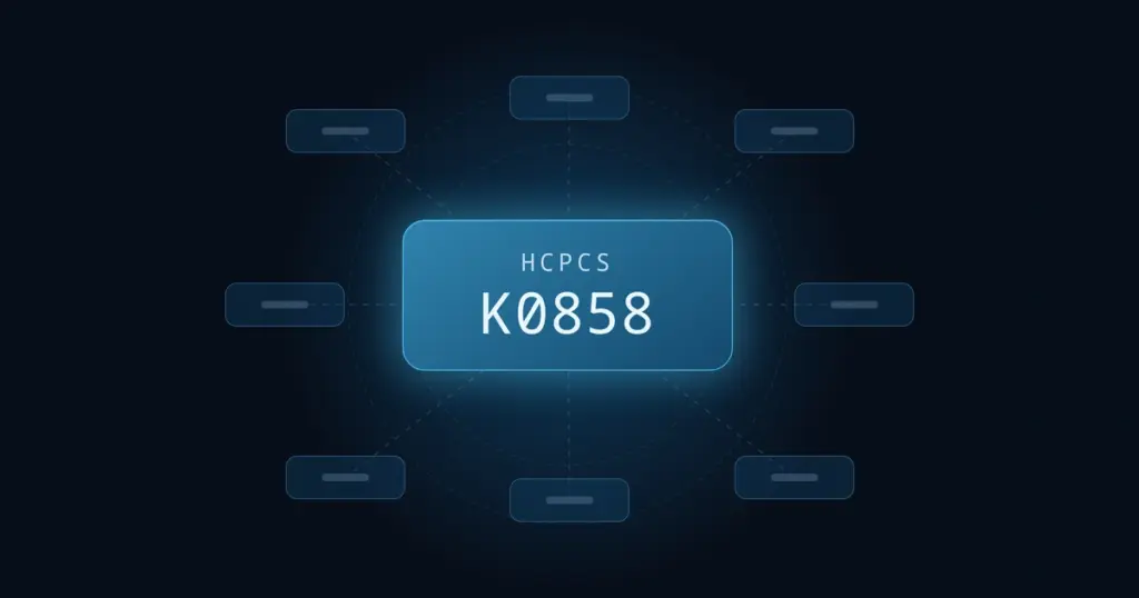 HCPCS Code K0858