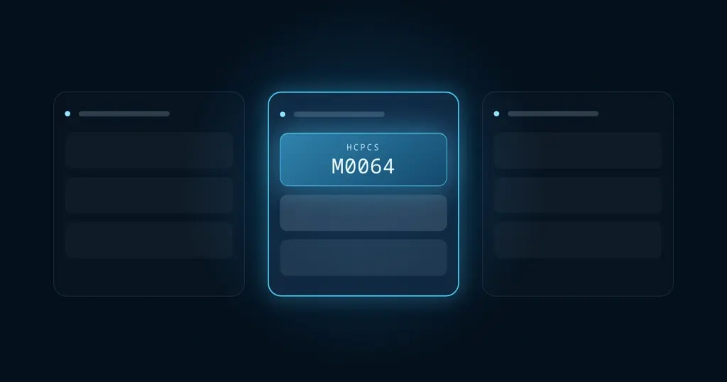HCPCS Code M0064