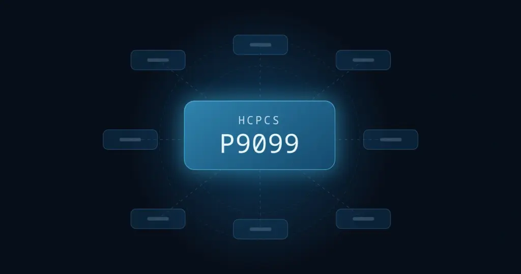 HCPCS Code P9099