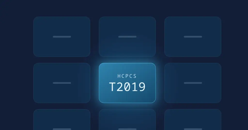 HCPCS Code T2019