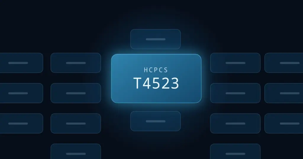 HCPCS Code T4523