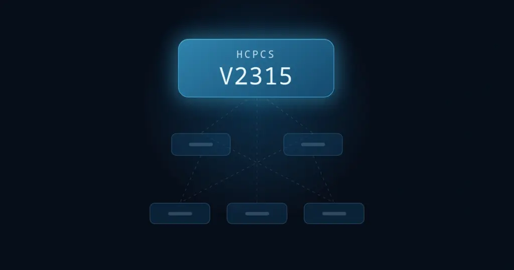 HCPCS Code V2315