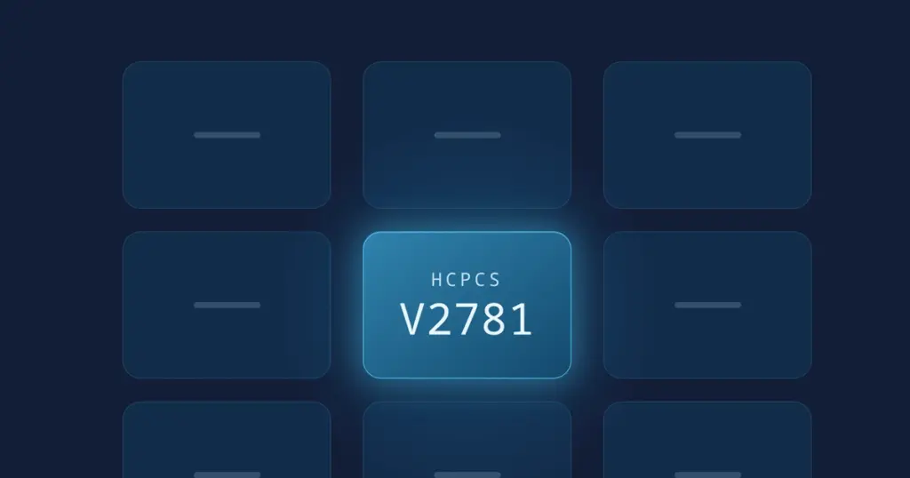 HCPCS Code V2781