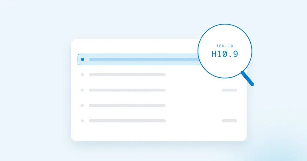 ICD-10 Code H10.9