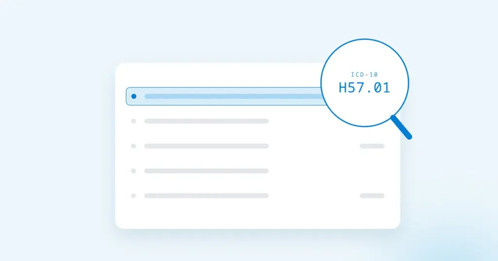 ICD-10 Code H57.01