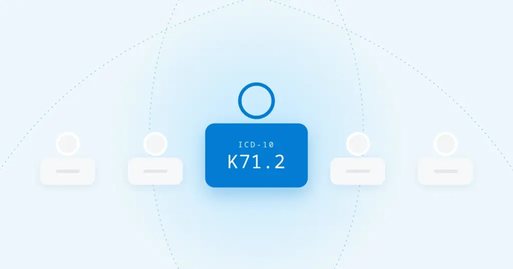 ICD-10 Code K71.2