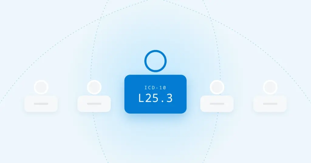 ICD-10 Code L25.3