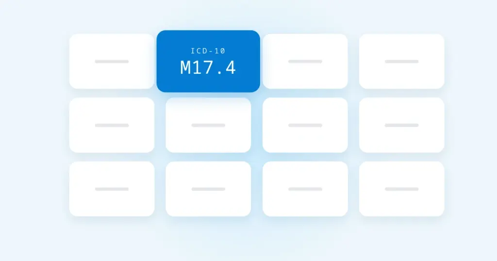 ICD-10 Code M17.4