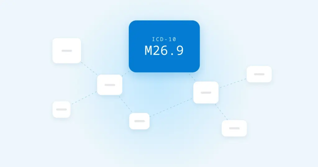ICD-10 Code M26.9