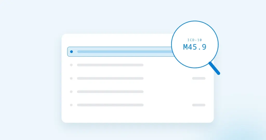 ICD-10 Code M45.9