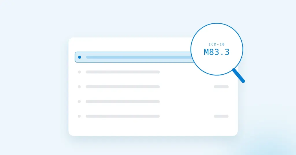 ICD-10 Code M83.3