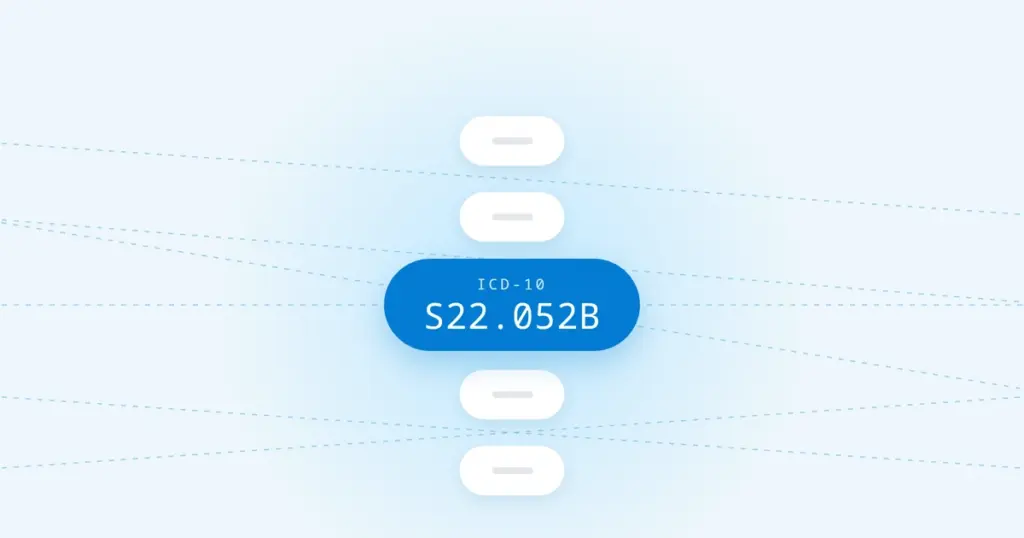 ICD-10 Code S22.052B