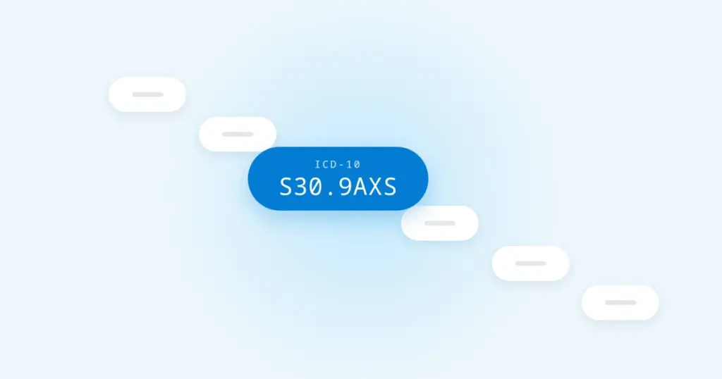 ICD-10 Code S30.9AXS