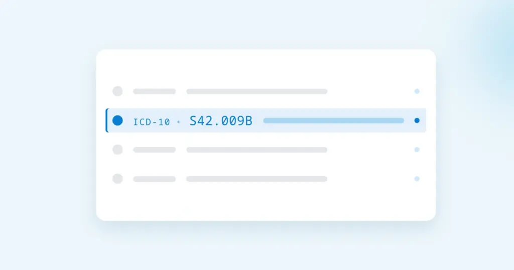 ICD-10 Code S42.009B