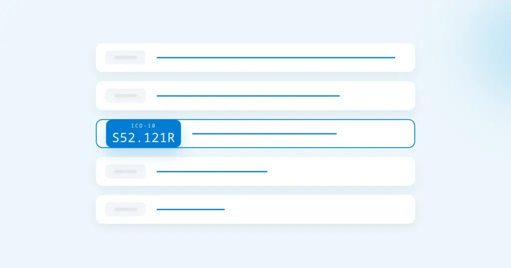 ICD-10 Code S52.121R
