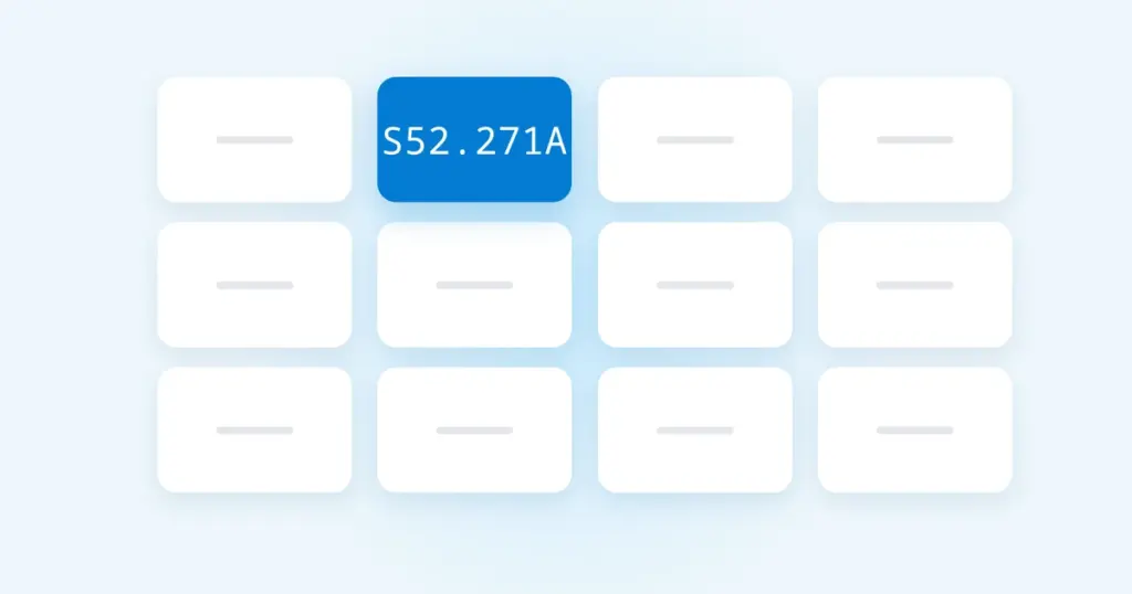 ICD-10 Code S52.271A