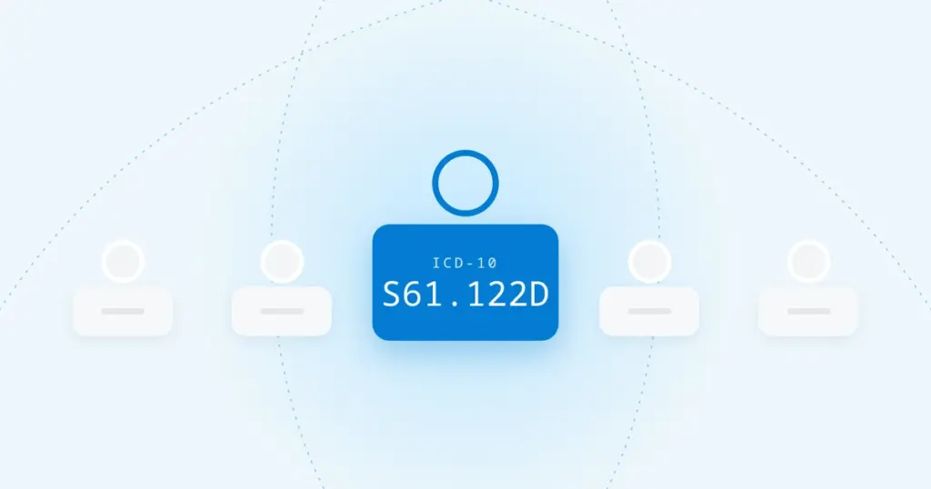 ICD-10 Code S61.122D