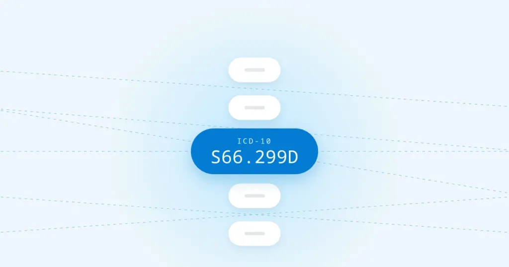ICD-10 Code S66.299D