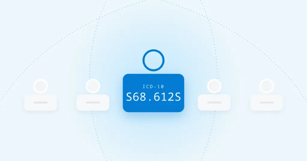 ICD-10 Code S68.612S